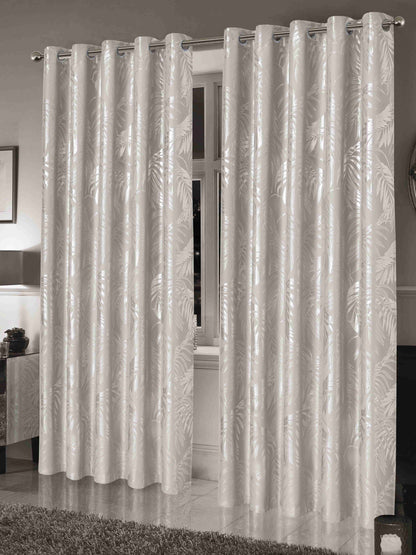 Leaf Blackout Curtains 4 Colours 4 Sizes