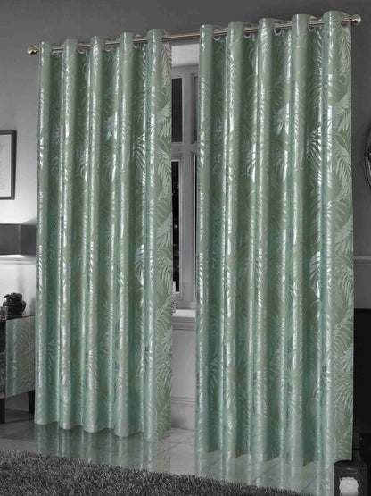 Leaf Blackout Curtains 4 Colours 4 Sizes