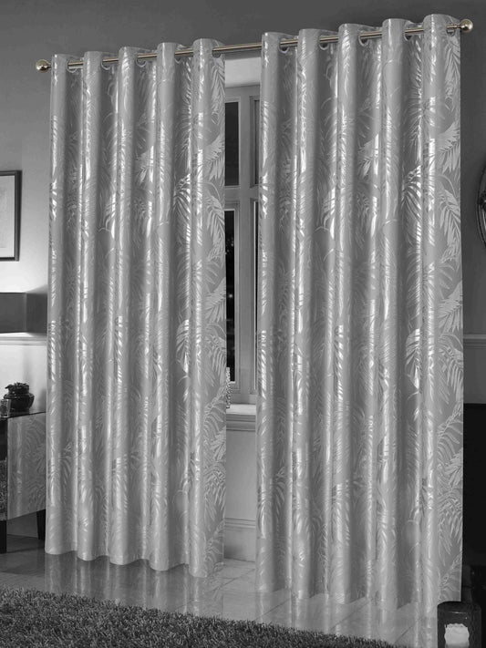 Leaf Blackout Curtains 4 Colours 4 Sizes