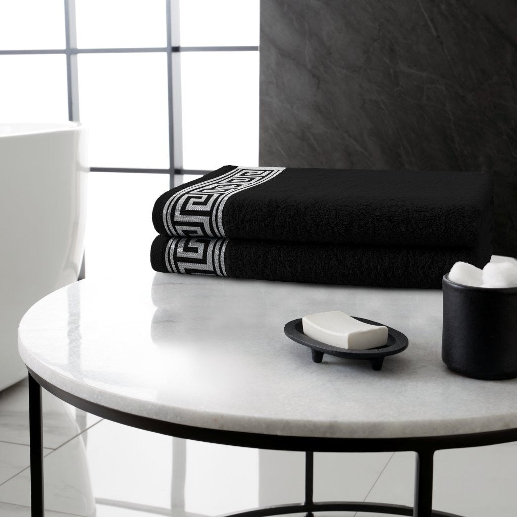 Eros Embossed Bath Sheet Set