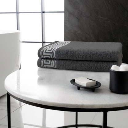 Eros Embossed Bath Sheet Set