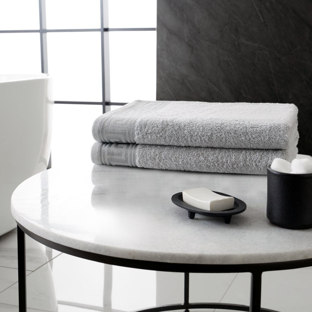 Eros Embossed Bath Sheet Set