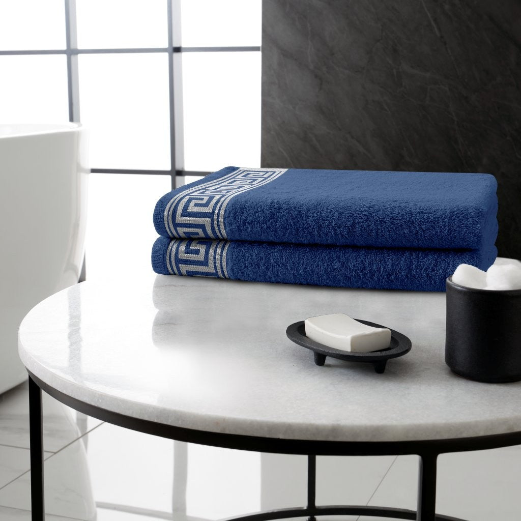 Eros Embossed Bath Sheet Set