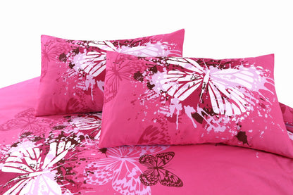 Butterfly Printed Duvet Set 3 Colours