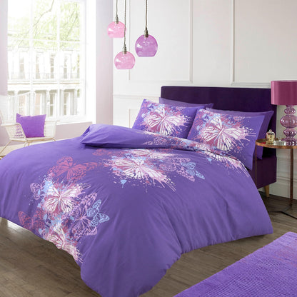 Butterfly Printed Duvet Set 3 Colours