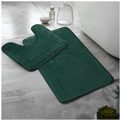 Greek Embossed  Style Bat Mat Set 4 Colours