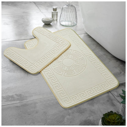 Greek Embossed  Style Bat Mat Set 4 Colours