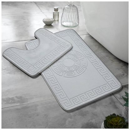 Greek Embossed  Style Bat Mat Set 4 Colours