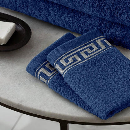 Eros Embossed Bath Sheet Set