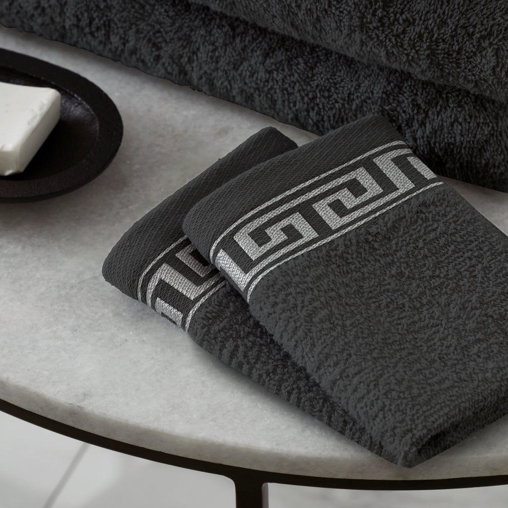 Eros Embossed Bath Sheet Set