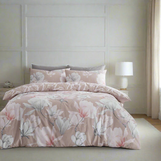 Magnolia Dream Printed Duvet Set