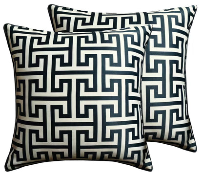 Blackout Eyelet Curtains Milano Print 6 Sizes