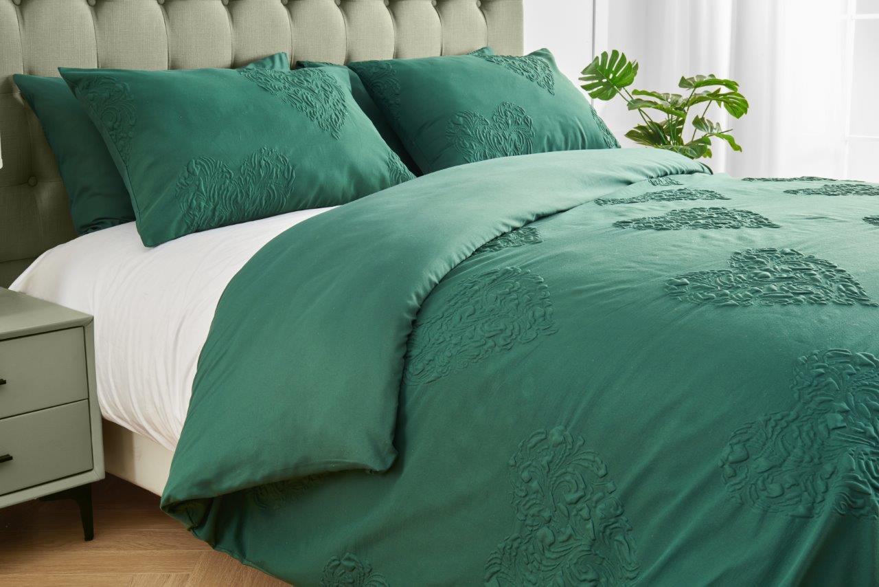 3D Embossed Heart Duvet Set 5 Colours