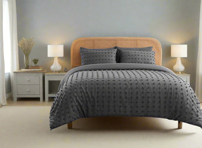 Tufted Dots Duvet Set 4 Colours
