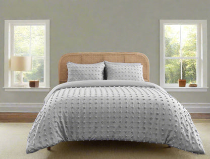 Tufted Dots Duvet Set 4 Colours