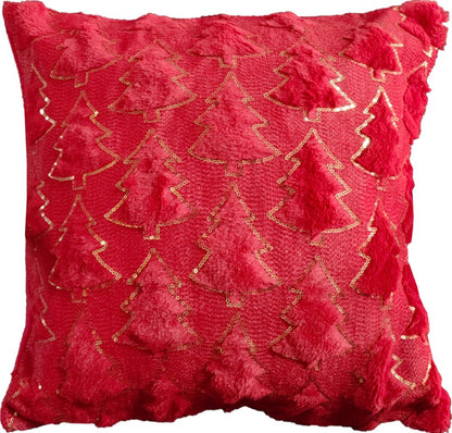 Festive Tree Teddy Duvet Set Matching Blanket & Cushions