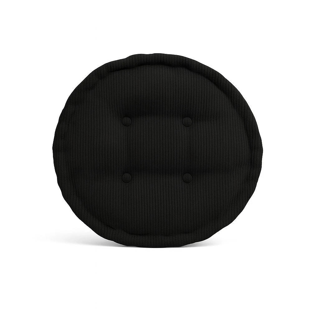 Round Textured Fleece Booster Cushion Seat Pad 7 Colours