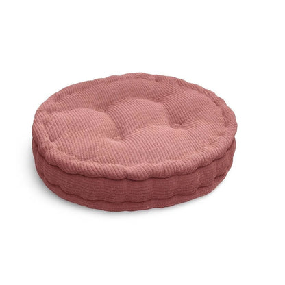 Round Textured Fleece Booster Cushion Seat Pad 7 Colours