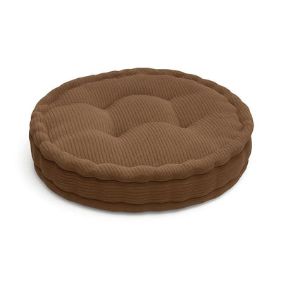 Round Textured Fleece Booster Cushion Seat Pad 7 Colours