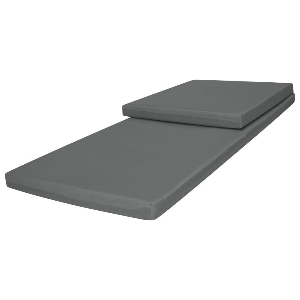 Sun Lounger Deck Bed Foldable 6 Colours