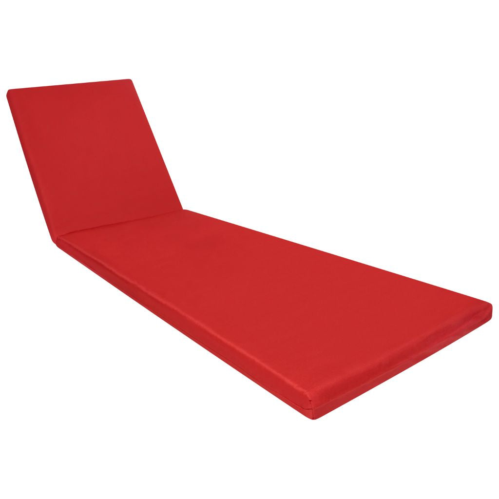 Sun Lounger Deck Bed Foldable 6 Colours