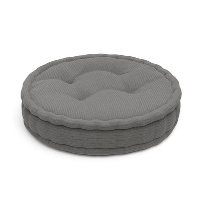 Round Textured Fleece Booster Cushion Seat Pad 7 Colours