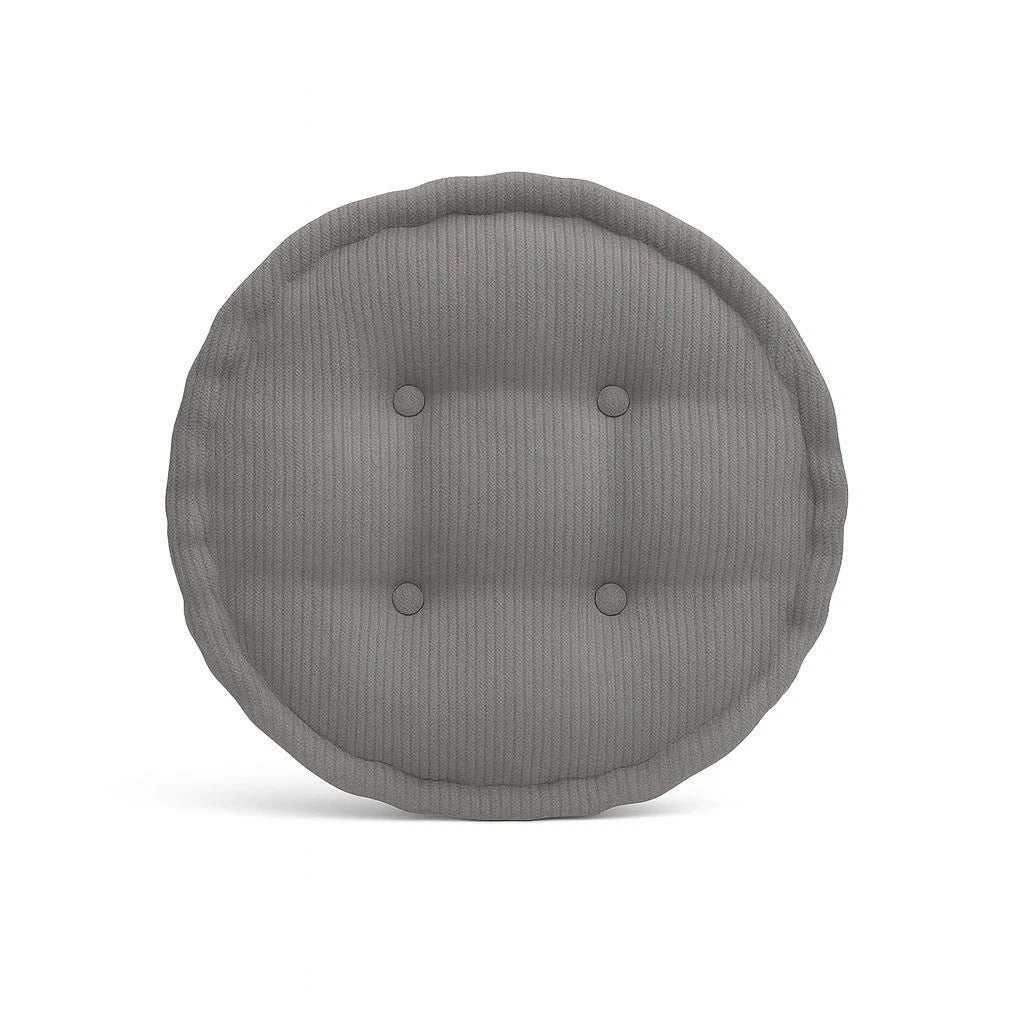 Round Textured Fleece Booster Cushion Seat Pad 7 Colours