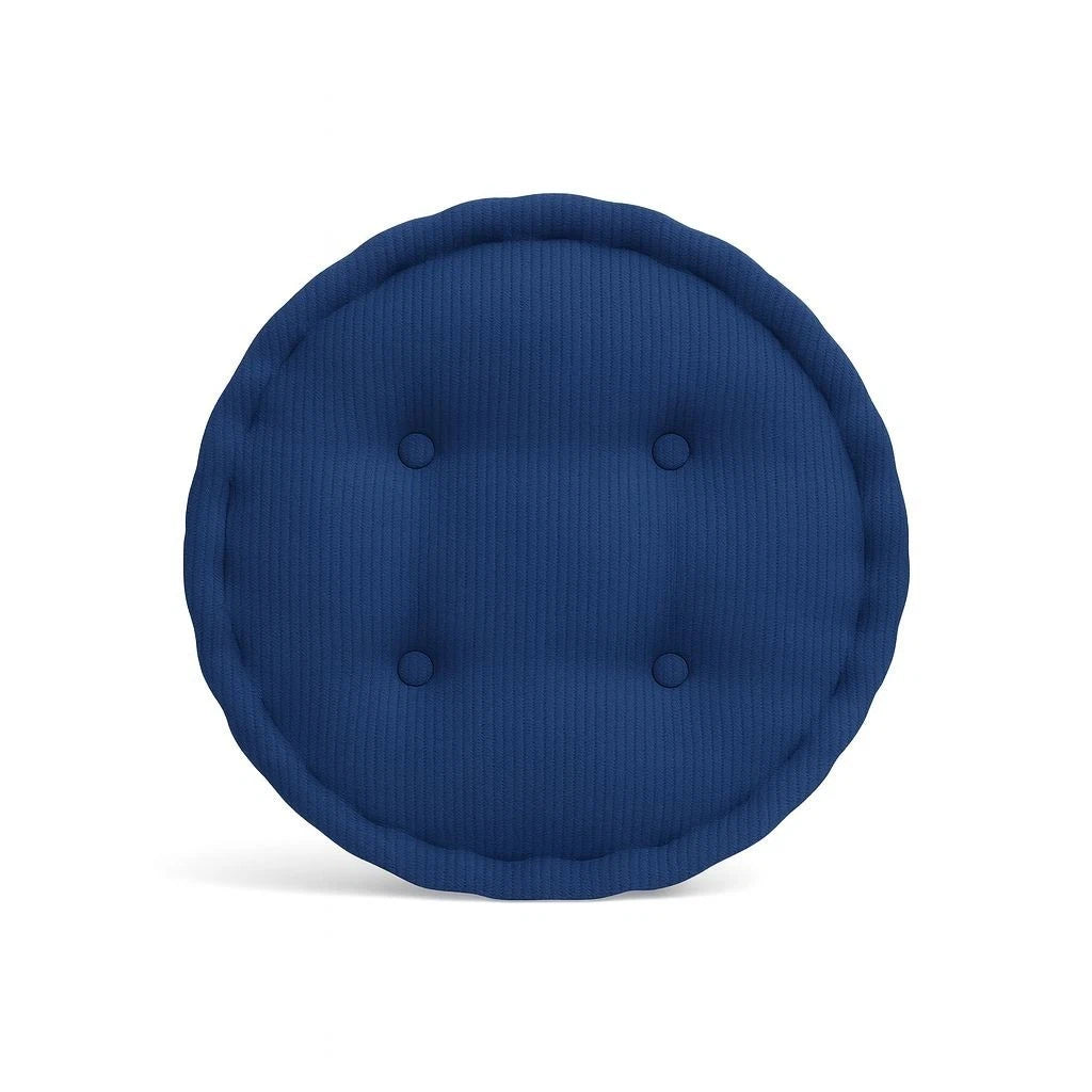 Round Textured Fleece Booster Cushion Seat Pad 7 Colours