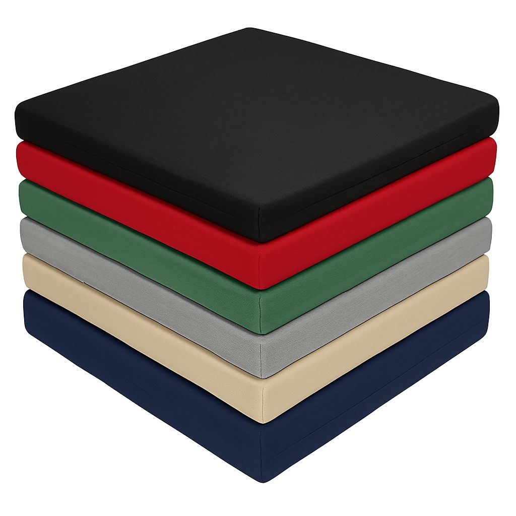 Waterproof Seat Pad with Zipped Polyester Cover 6 Colours