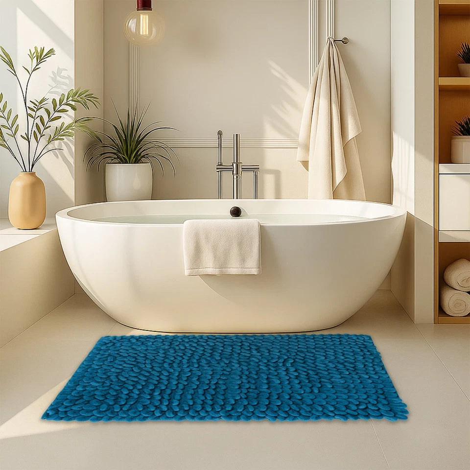 Jumbo Loop Ultra Soft Bath Mat 4 Colours