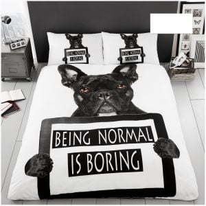 Bulldog Duvet Set