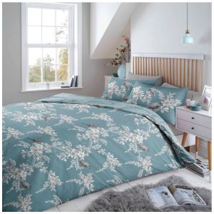 Flannel Printed Duvet Set Alexandria