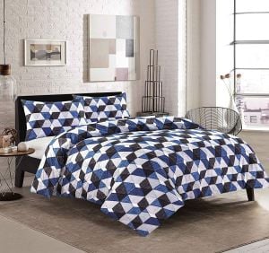 Geometric Patterned Duvet Set