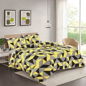 Geometric Patterned Duvet Set