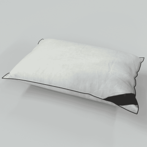 egyptian cotton pillow 3d render 02 copy