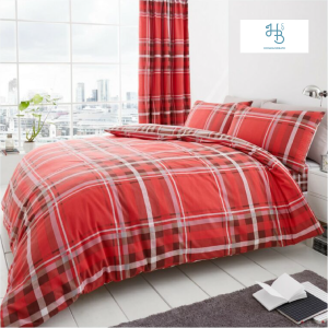 Newton Tartan Check Duvet Set