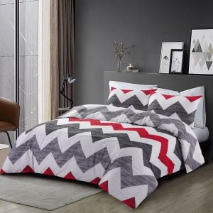 Geometric Printed Duvet Cover Set