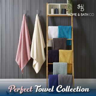 Wrap yourself in the ultimate comfort with Home & Bath Co.'s perfect towel collection. Experience plush softness like never before! ????✨