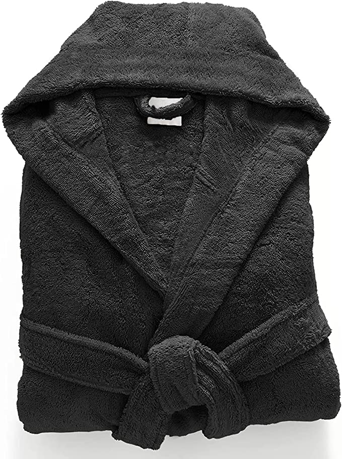 Buy Chelsea Peers Black Mens Fluffy Hooded Dressing Gown from the Next UK  online shop | Gowns dresses, Fluffy robe, Mens dressing gown
