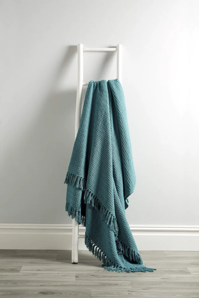 Garth Knitted Pure Cotton Throw