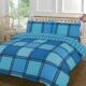 Check Thick Lined Duvet Set