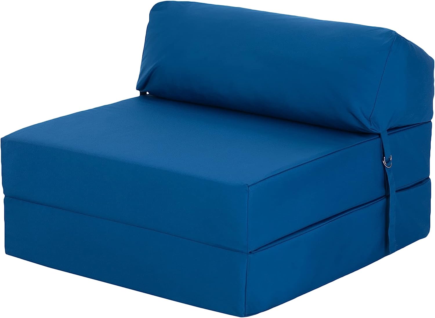 Fold Out Z Bed Chair Cover Blue