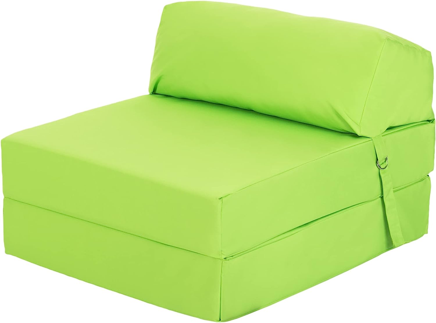 Fold Out Z Bed Chair lime cover