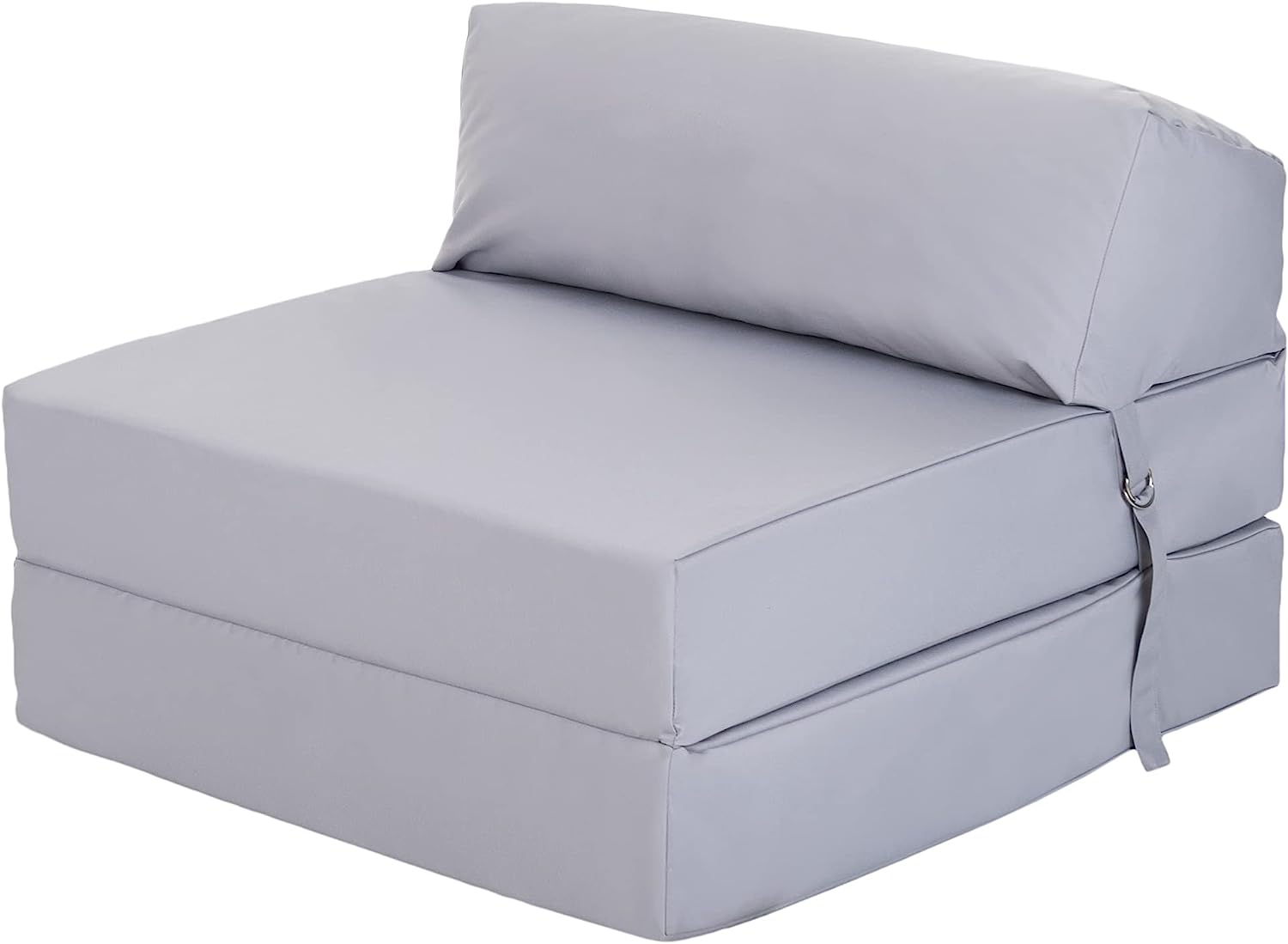 Fold Out Z-Bed Chair Silver Cover
